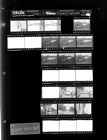 Wreck - five people injured; Light poles (24 Negatives), October 18-19, 1965 [Sleeve 60, Folder a, Box 38]